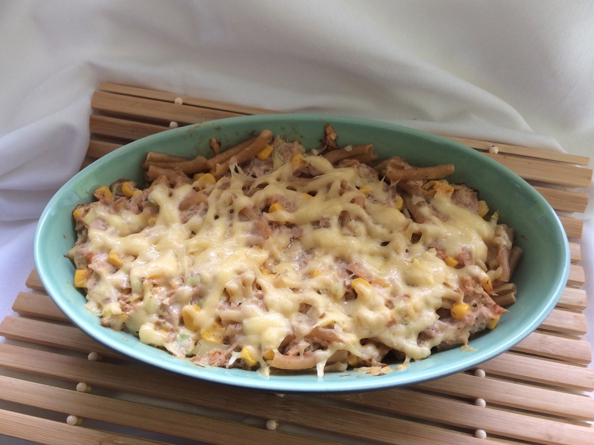 Thunfisch-Pasta-Auflauf