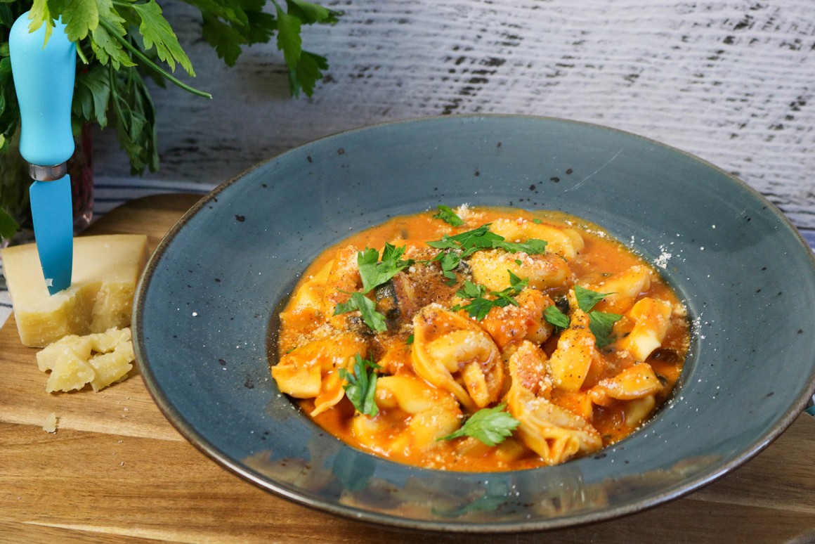 Ravioli in Tomatensauce