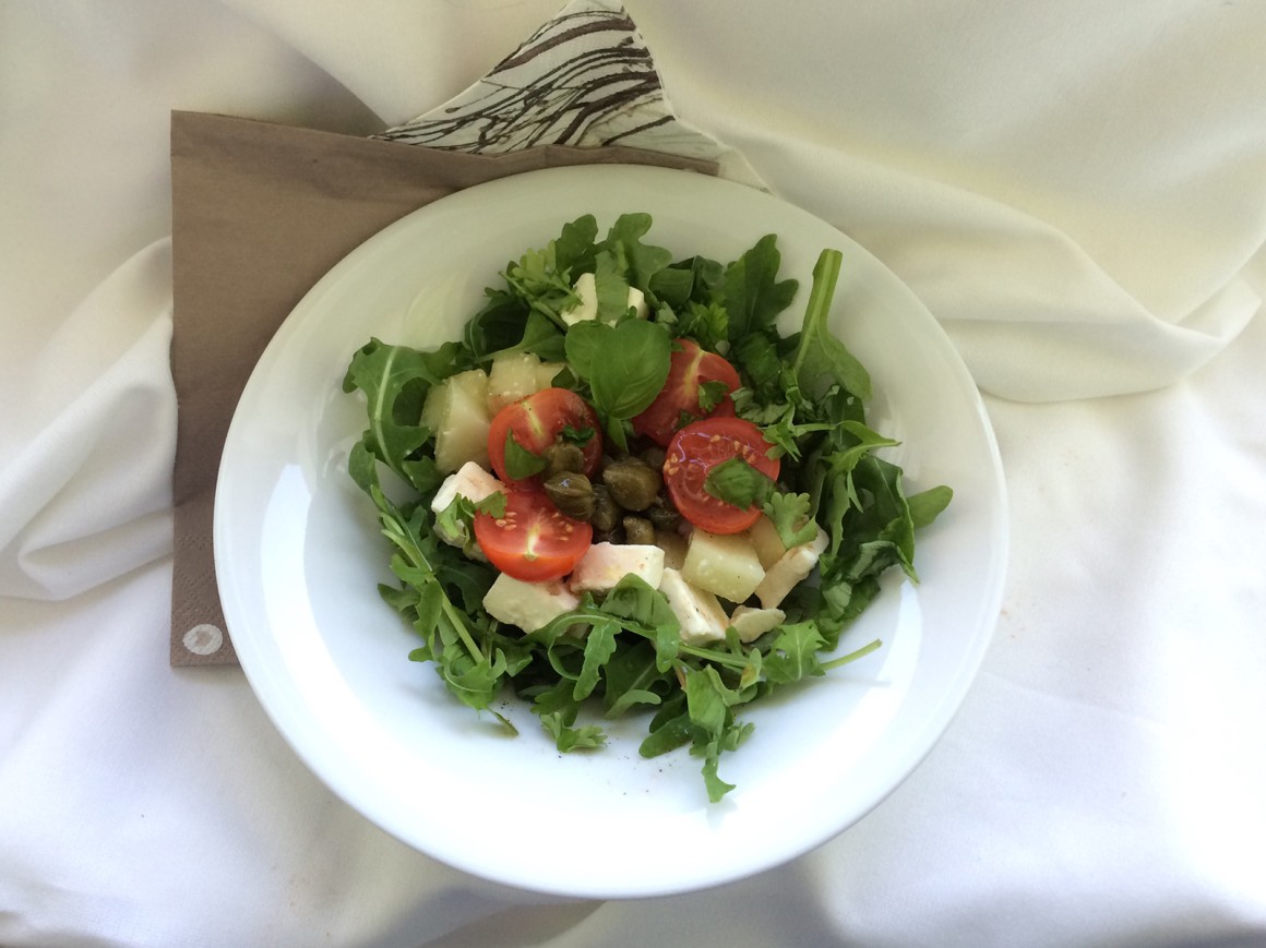 Erfrischender Melonensalat