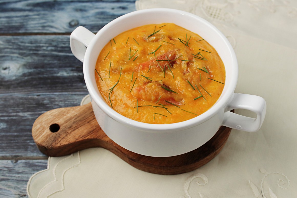 Norwegische Krabbensuppe