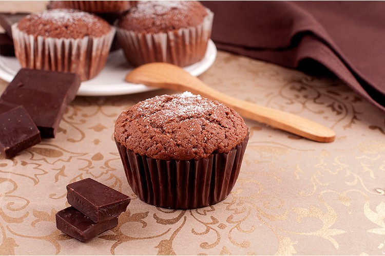Schokoladenmuffins mit Buttermilch