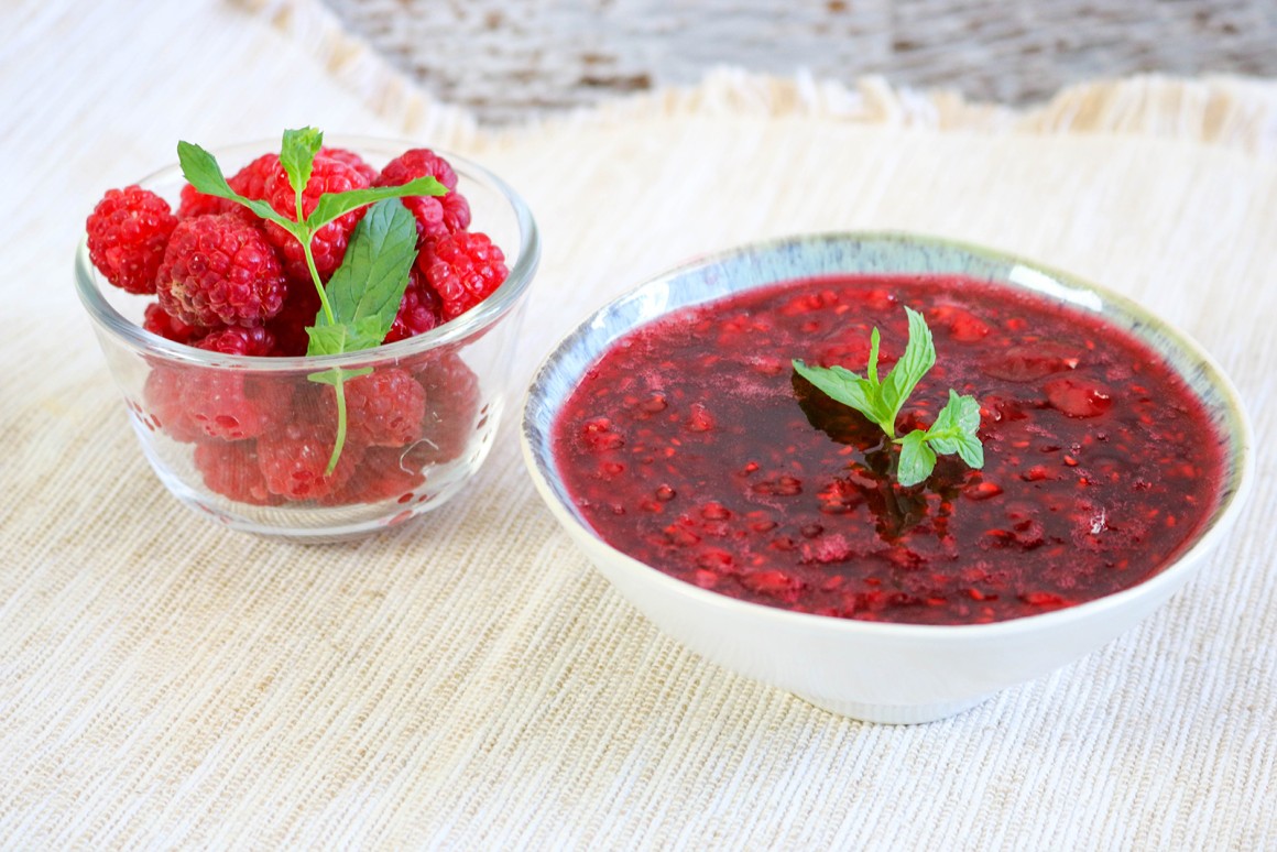 Himbeerkompott - Rezept