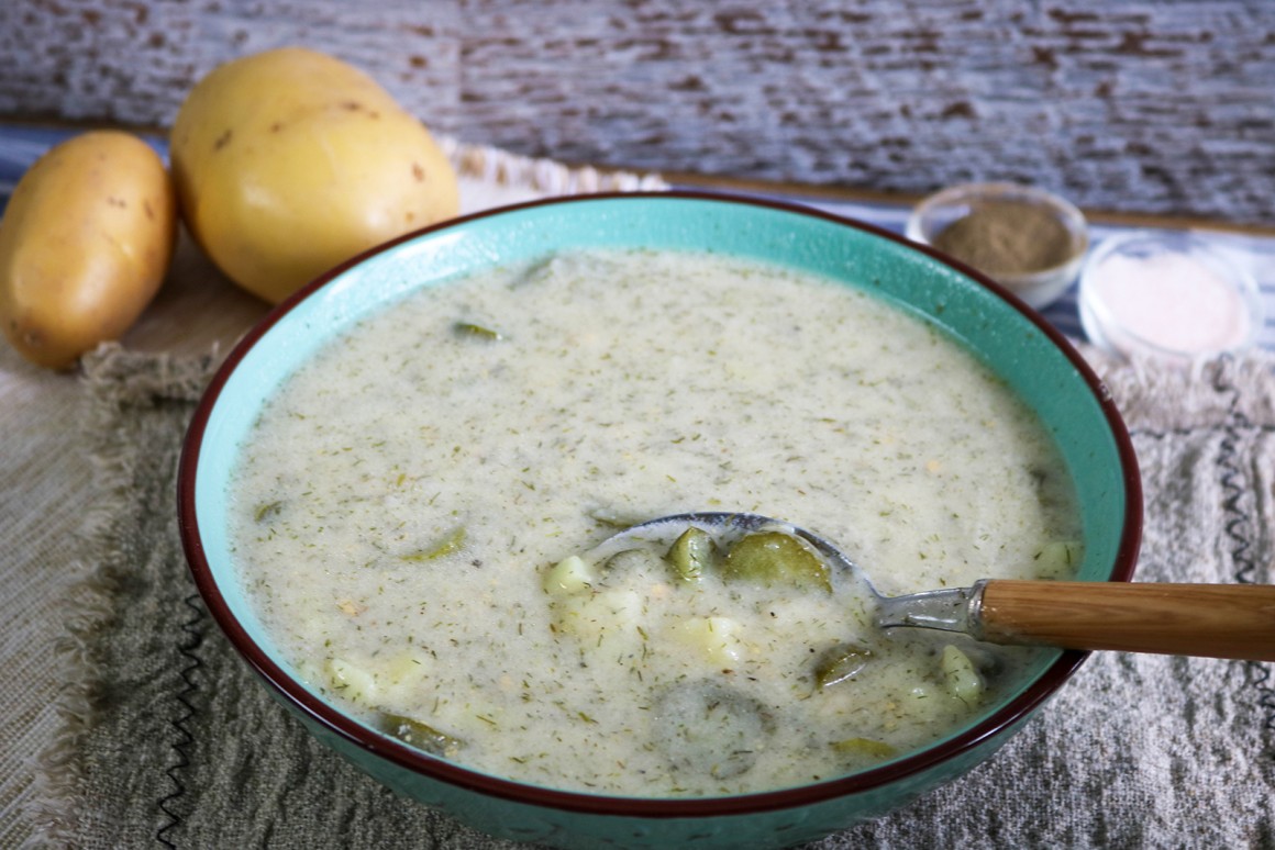 Süß-saure Kartoffelstücke