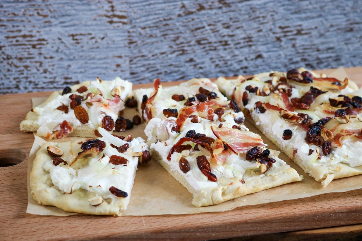 Hessischer Gourmet-Flammkuchen