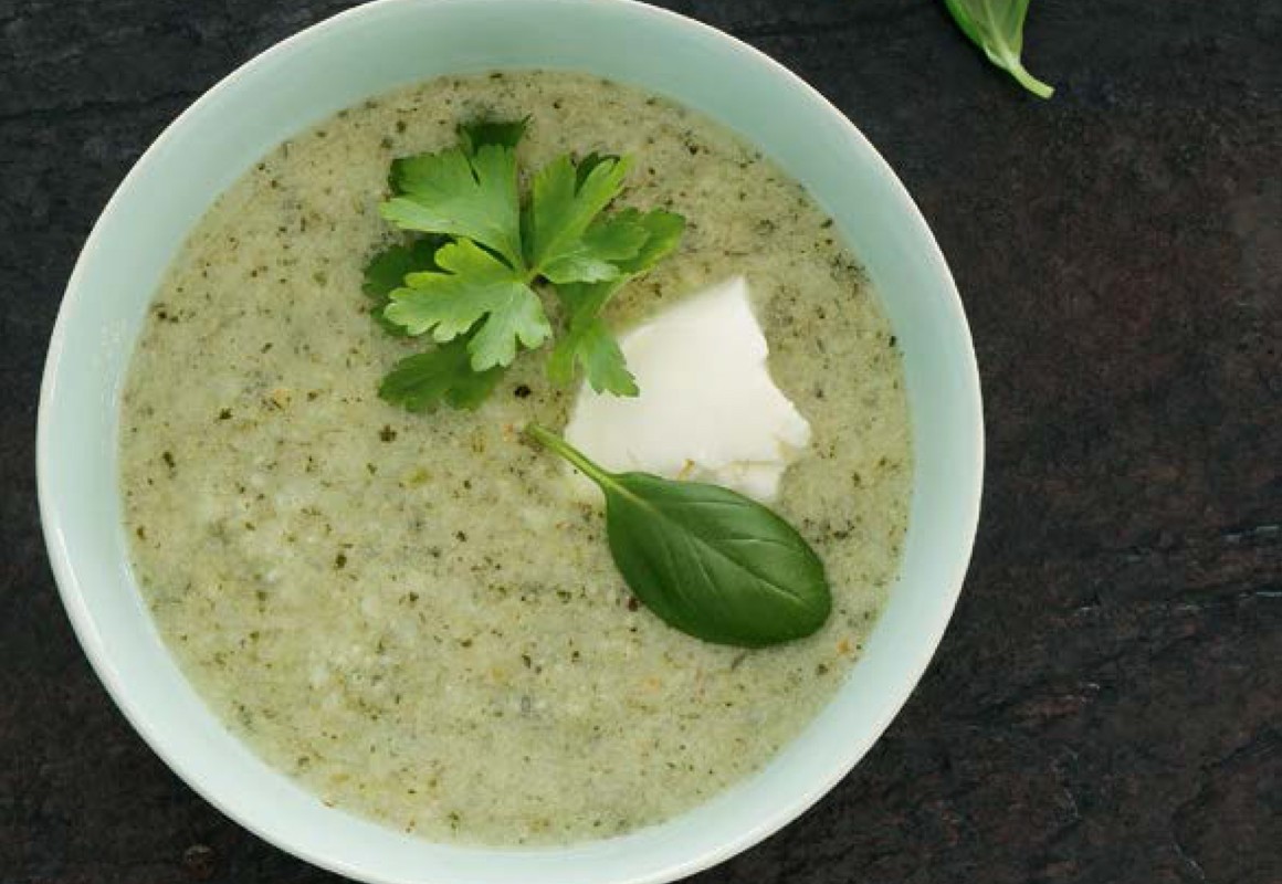 Frischkäse-Pastinaken-Suppe