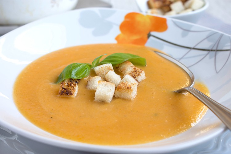 Möhren-Ingwer-Suppe