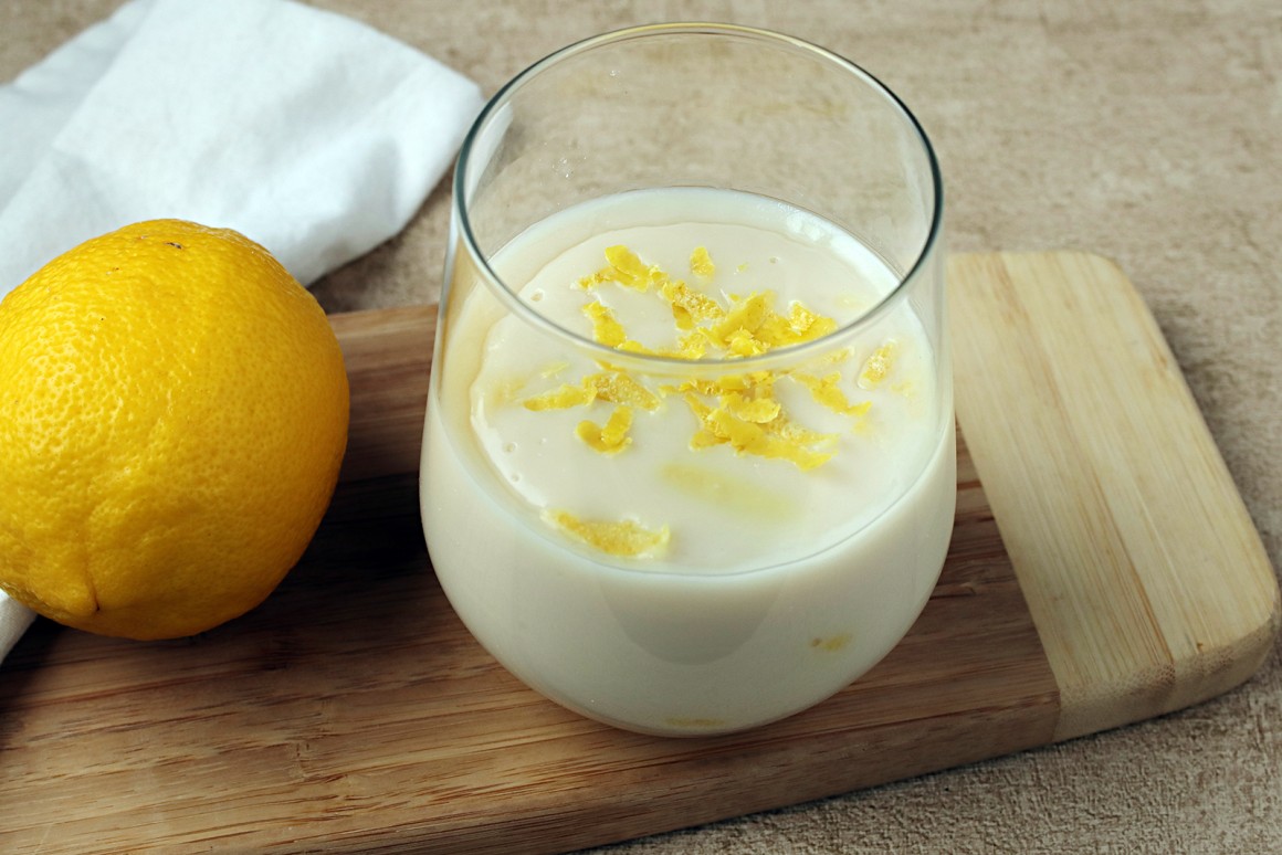 Veganer Zitronenpudding