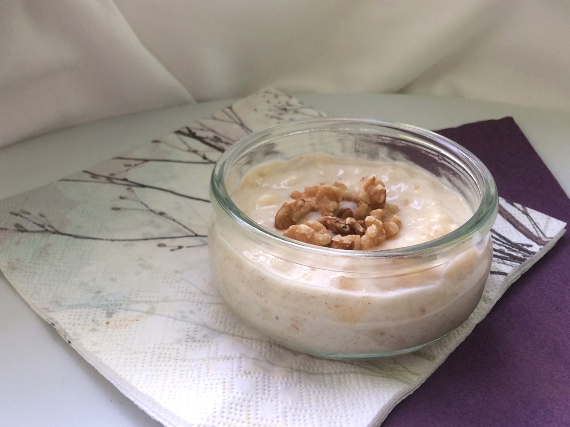 Veganes Bananendessert