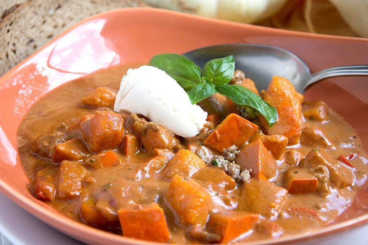 Kürbis-Chili-Pfanne