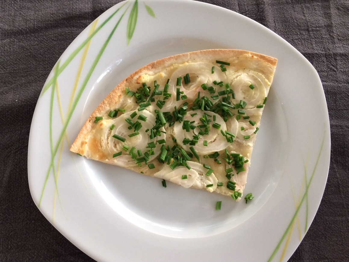 Flammkuchen ohne Speck