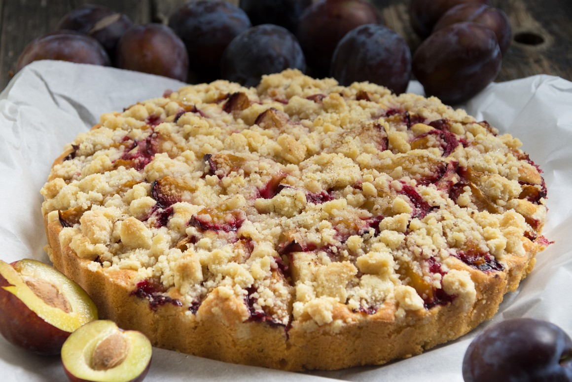 Saftiger Pflaumen-Streusel-Kuchen