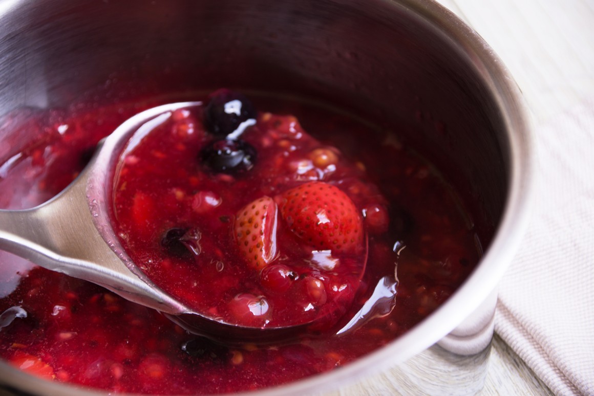 Vegane Rote Grütze