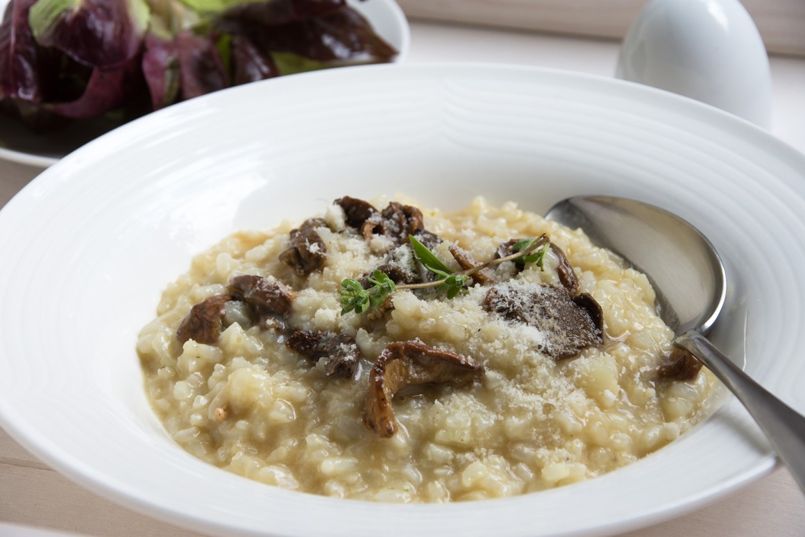 Risotto mit Pilzen