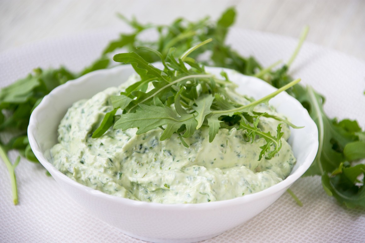 Rucola-Brotaufstrich