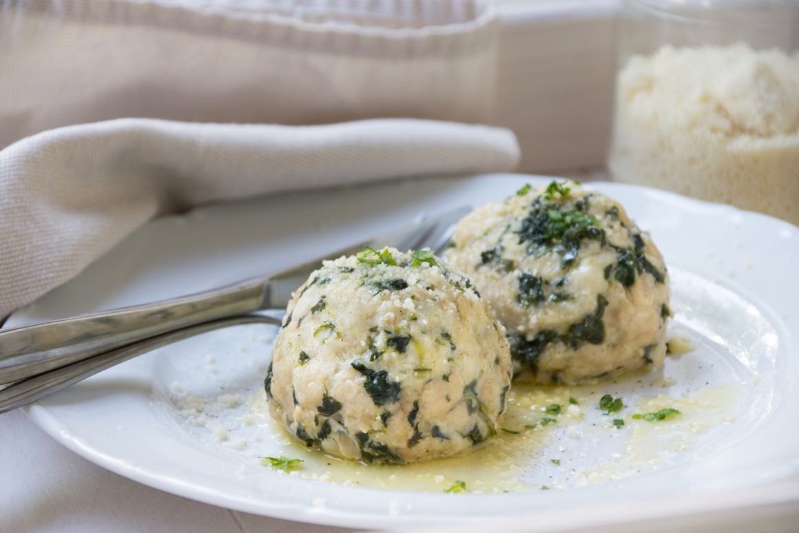 Tiroler Spinatknödel - Rezept