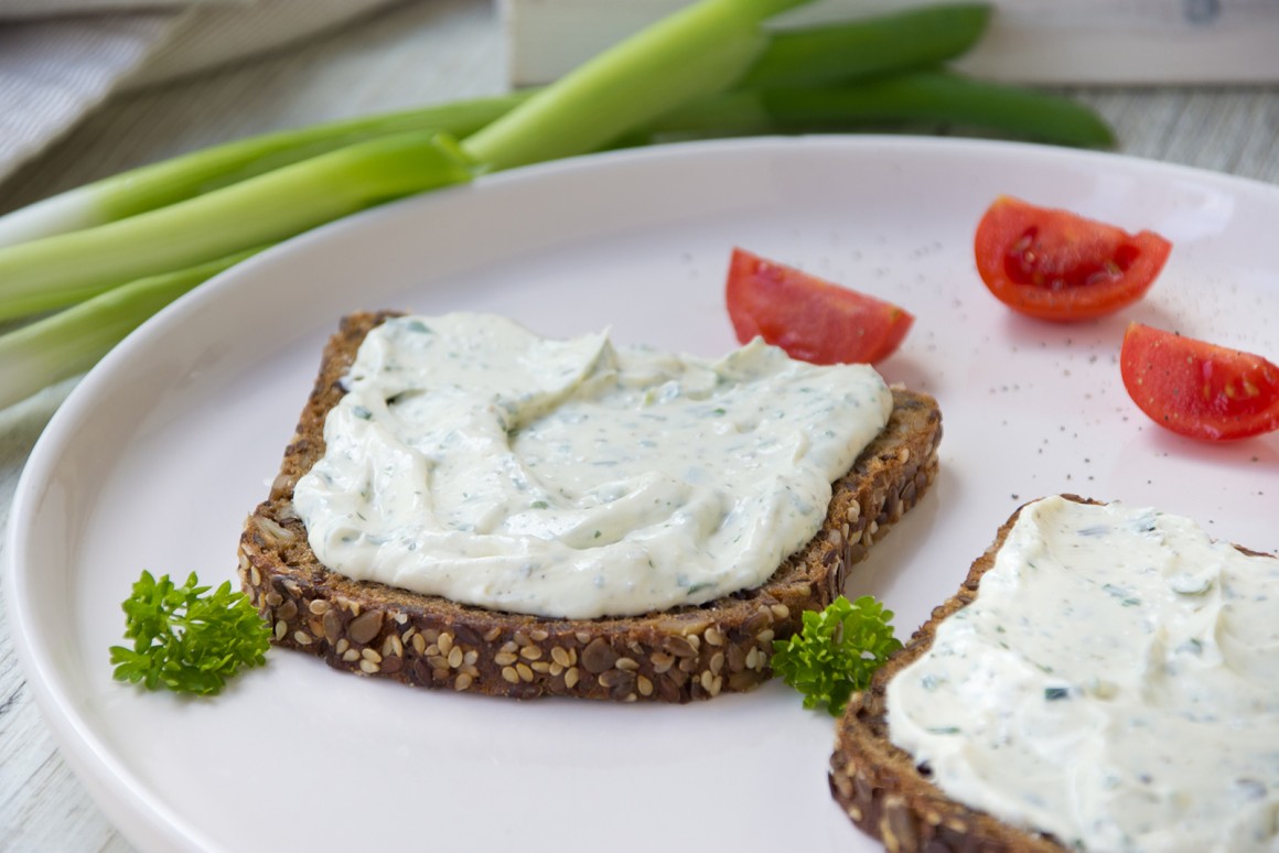 Veganer Frischkäse
