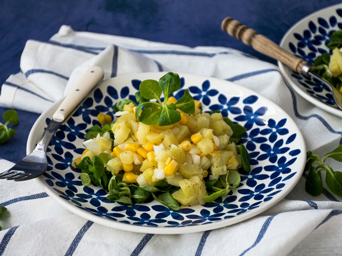 Kartoffel-Mais-Salat