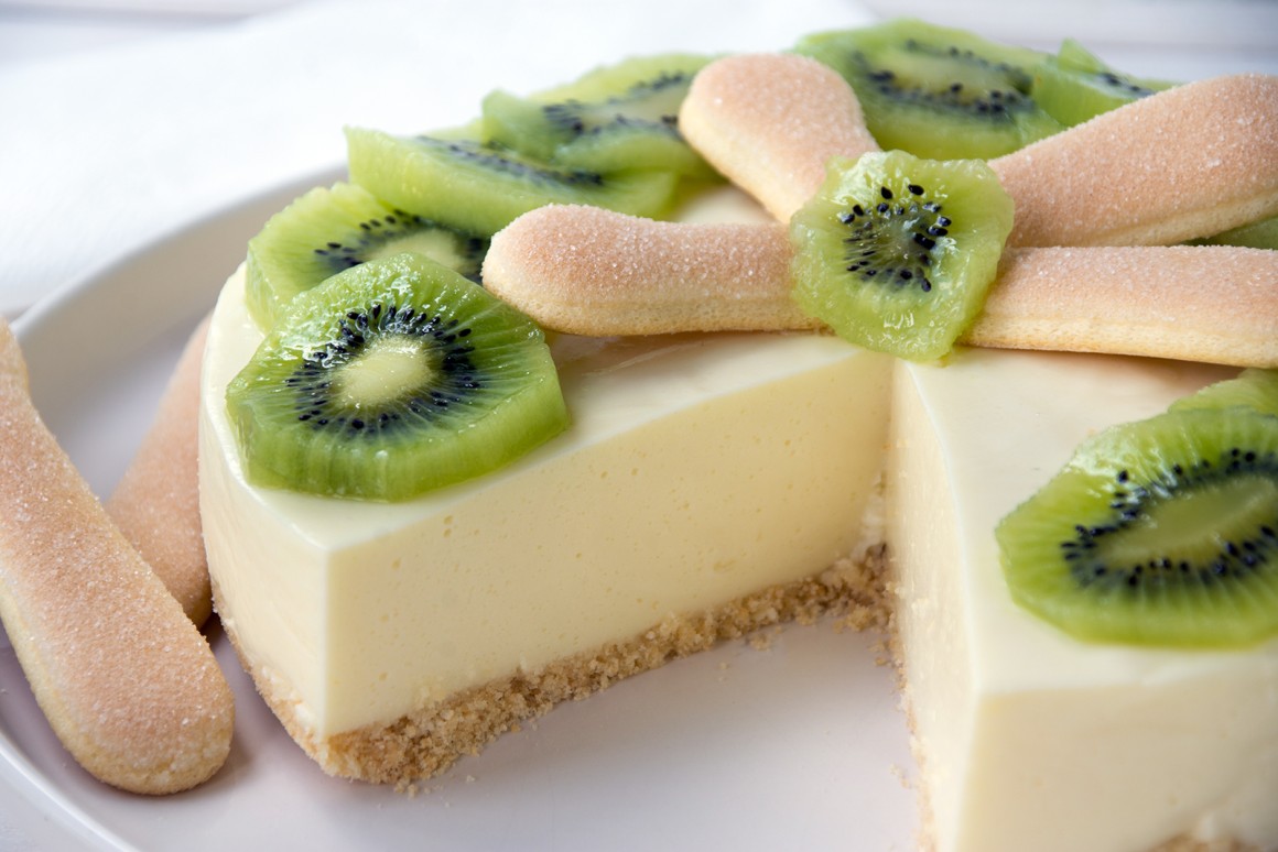 Philadelphia-Torte mit Kiwi - Rezept