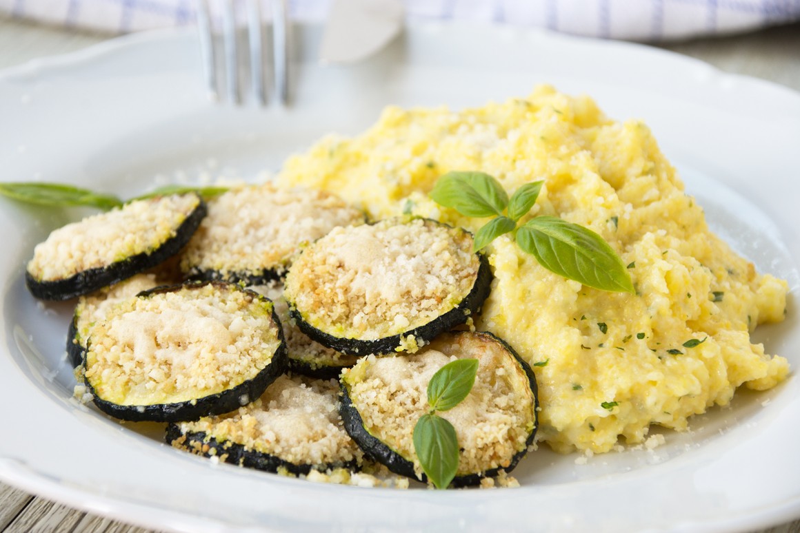 Polenta mit Zucchini
