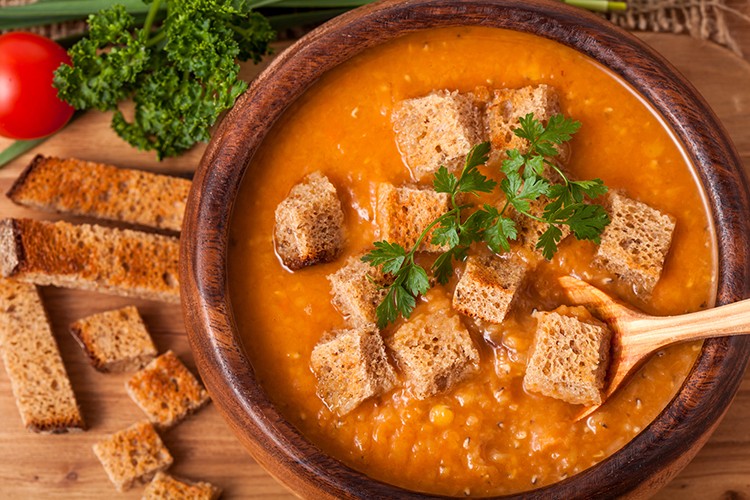 Linsensuppe
