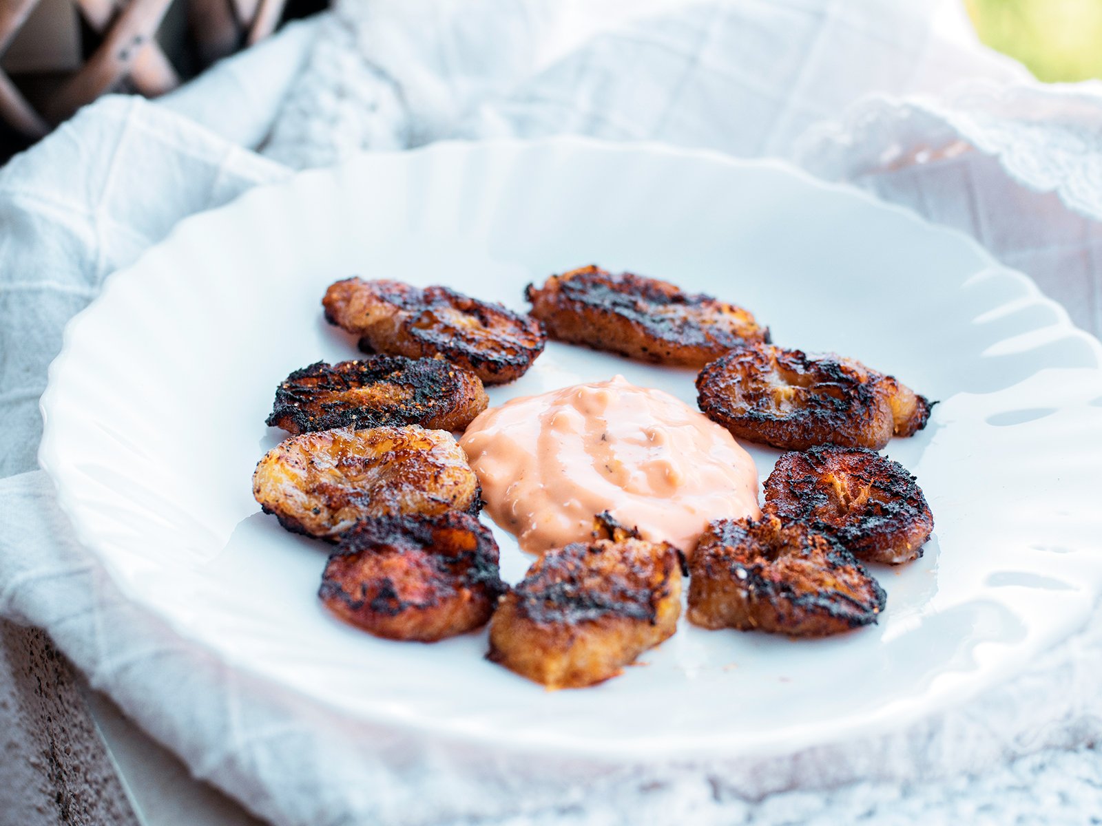 Haitianische Frittierte Kochbananen