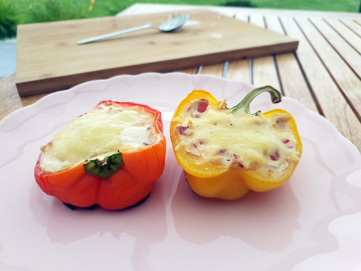 Gegrillte-Gefüllte Paprika