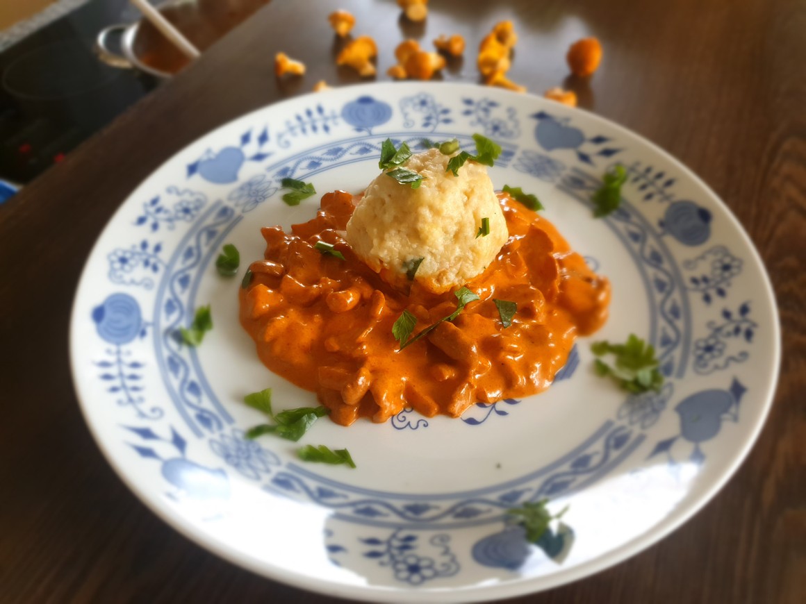 Pfifferlinge-Gulasch