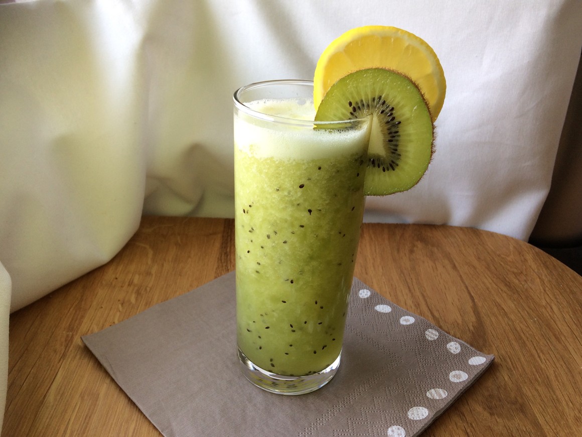 Kiwi-Zitronen Drink