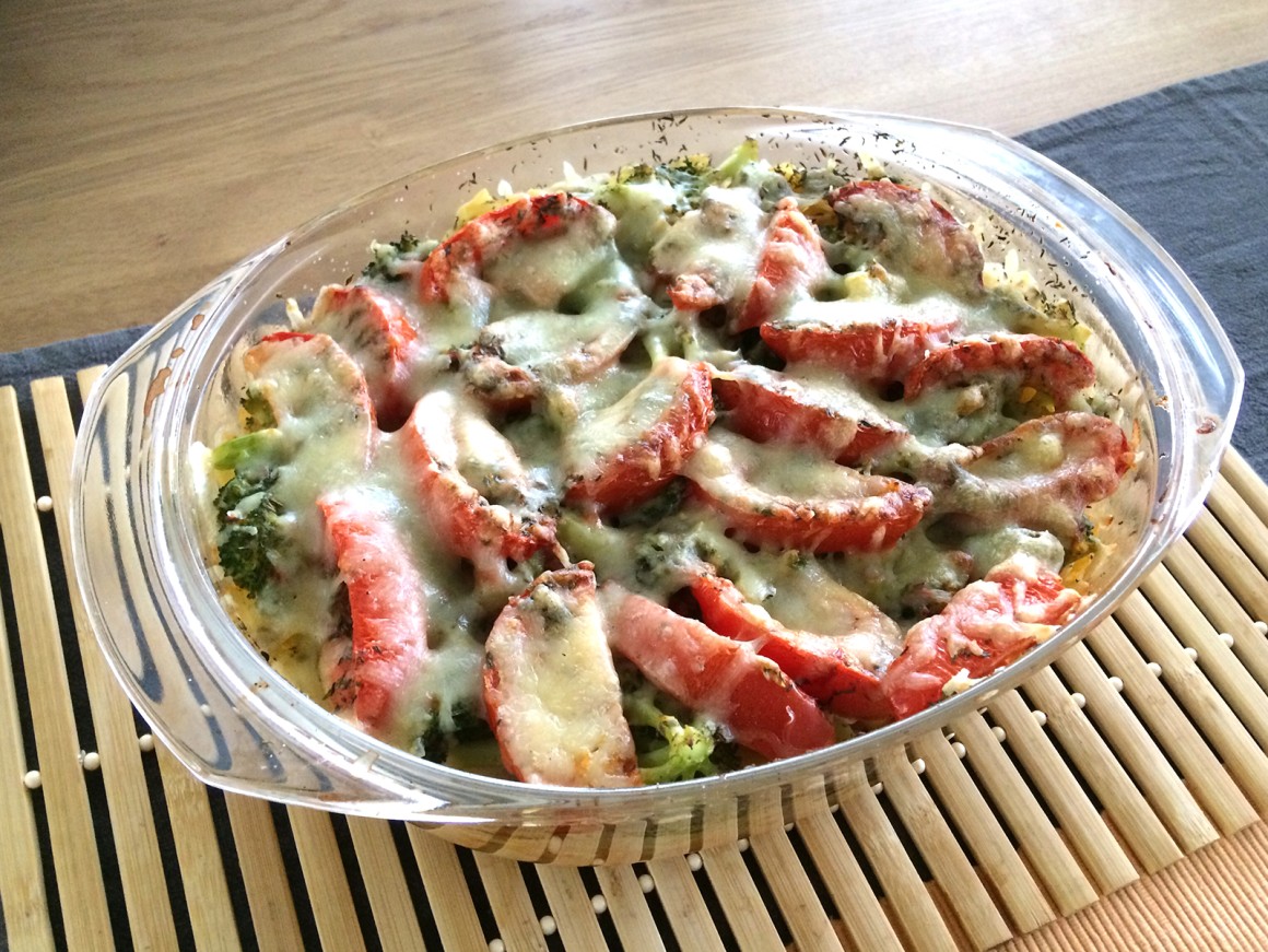 Tomaten-Brokkoli-Auflauf