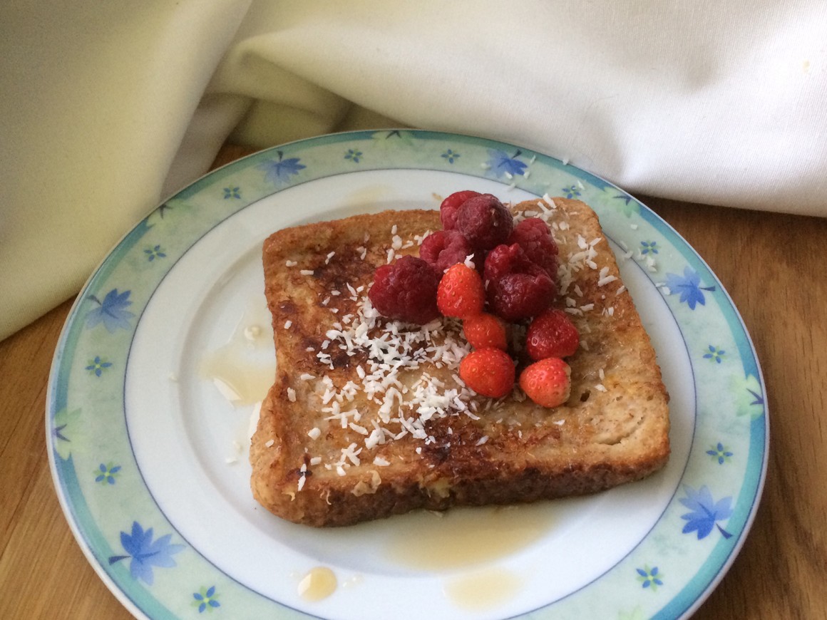 Veganer French Toast