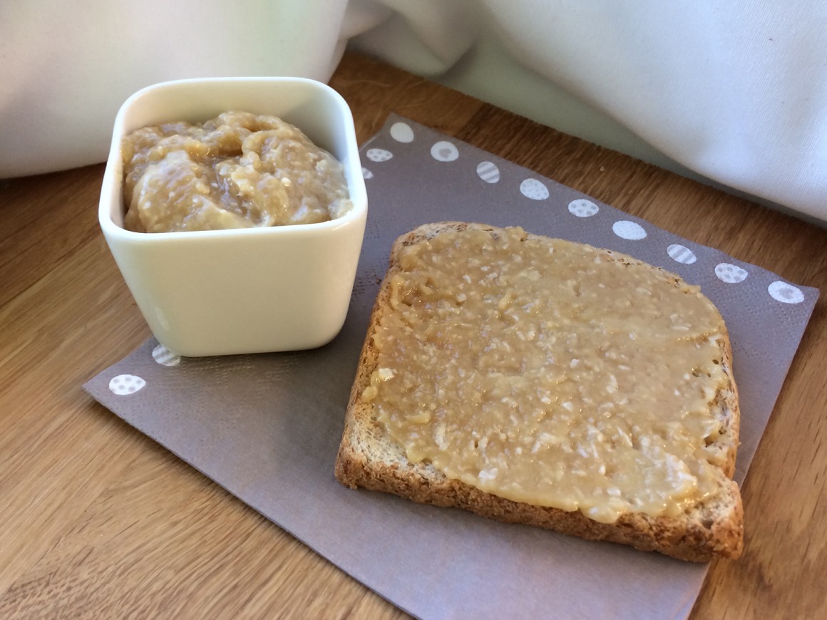 Vanilleaufstrich mit Mandeln und Kokos - Rezept