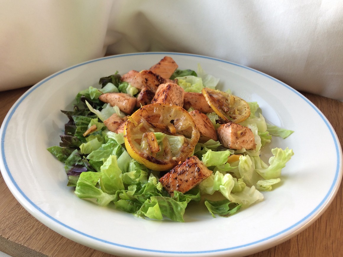 Zitrone-Ingwer-Lachs