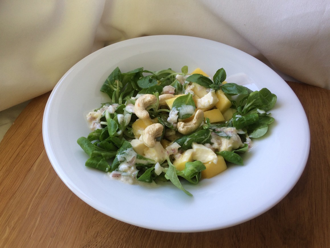 Mango-Mozzarella-Salat