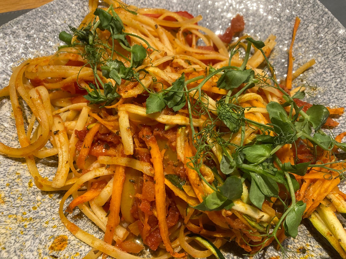 Pasta mit Gemüsesauce - Rezept