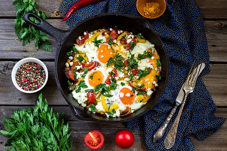 Shakshuka mit Feta