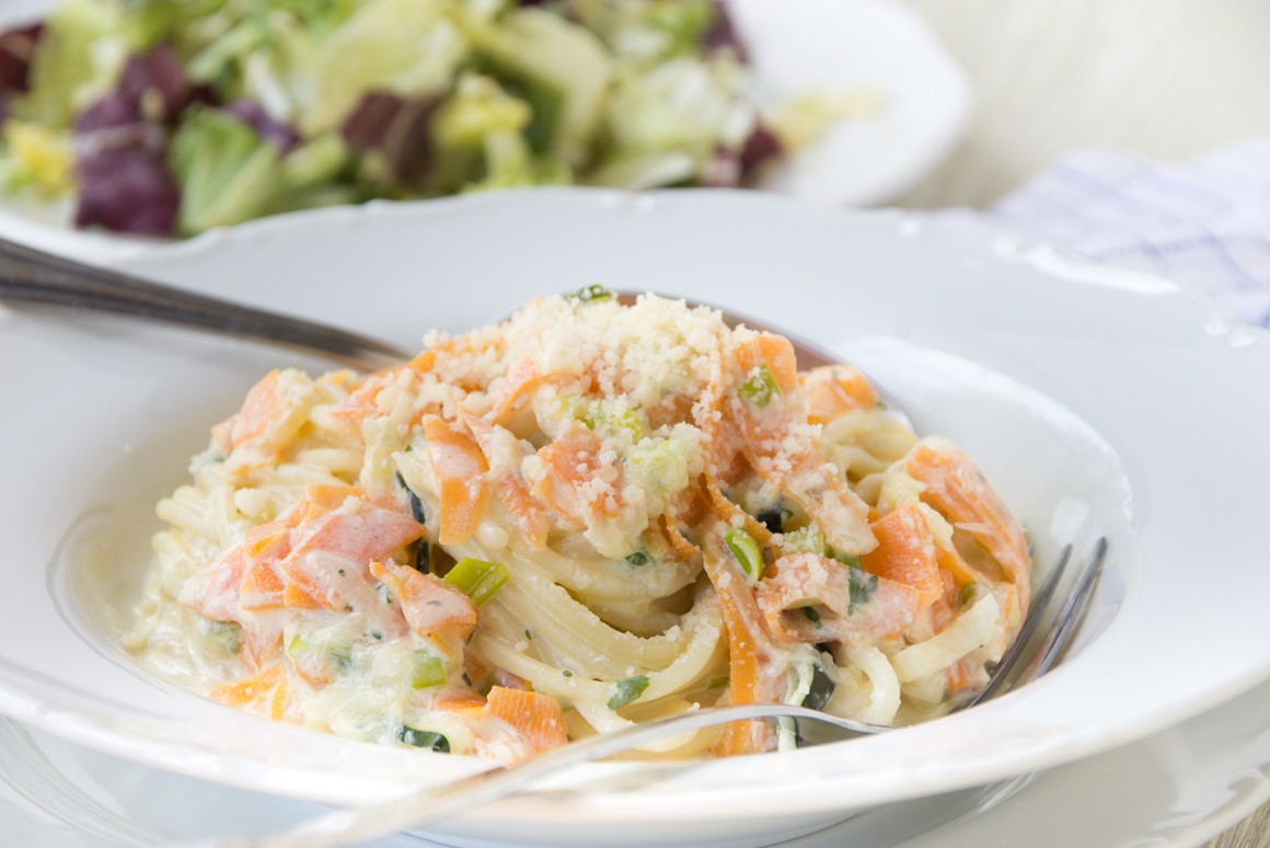 Vegane Gemüsenudeln