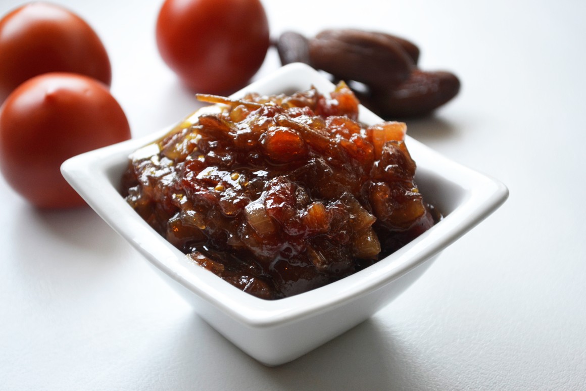 Tomaten-Datteln-Chutney
