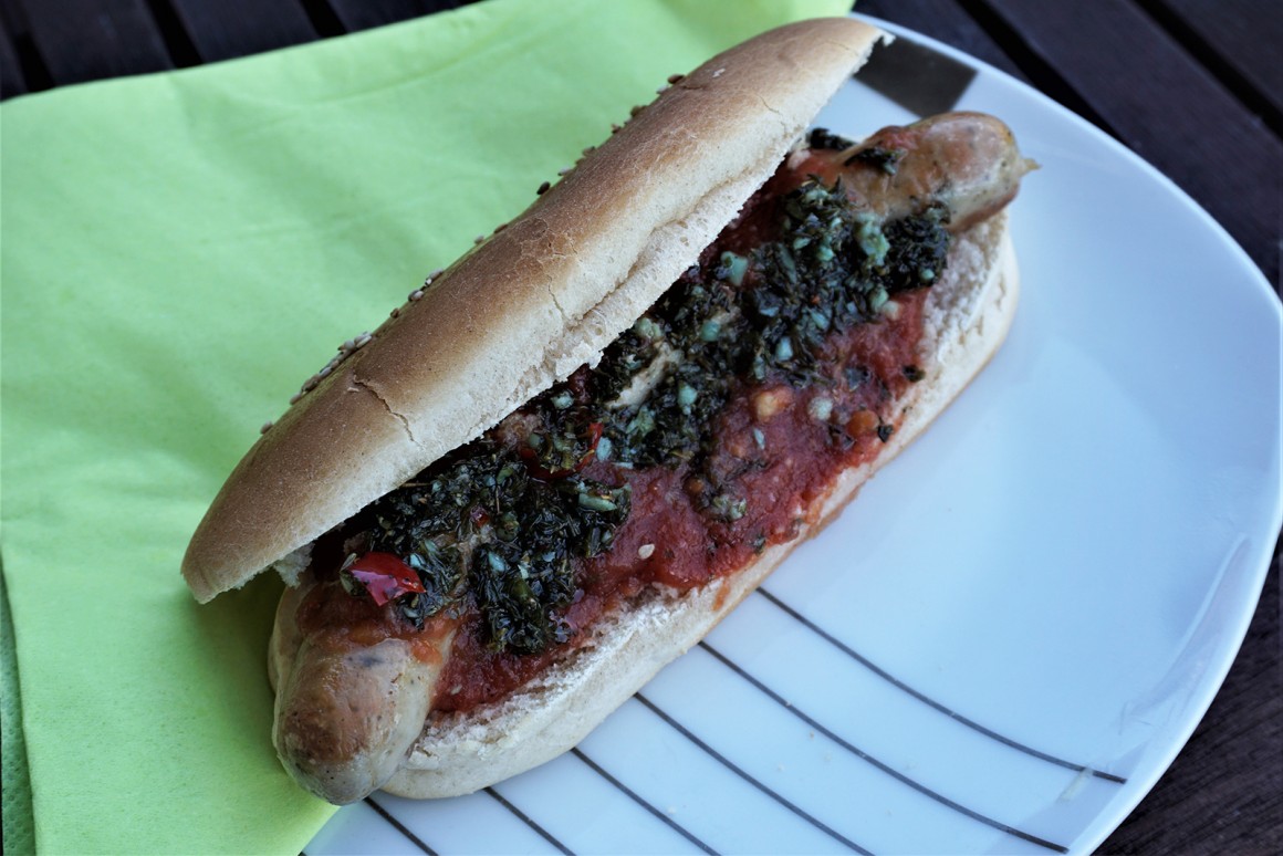 Saftige Hot Dogs