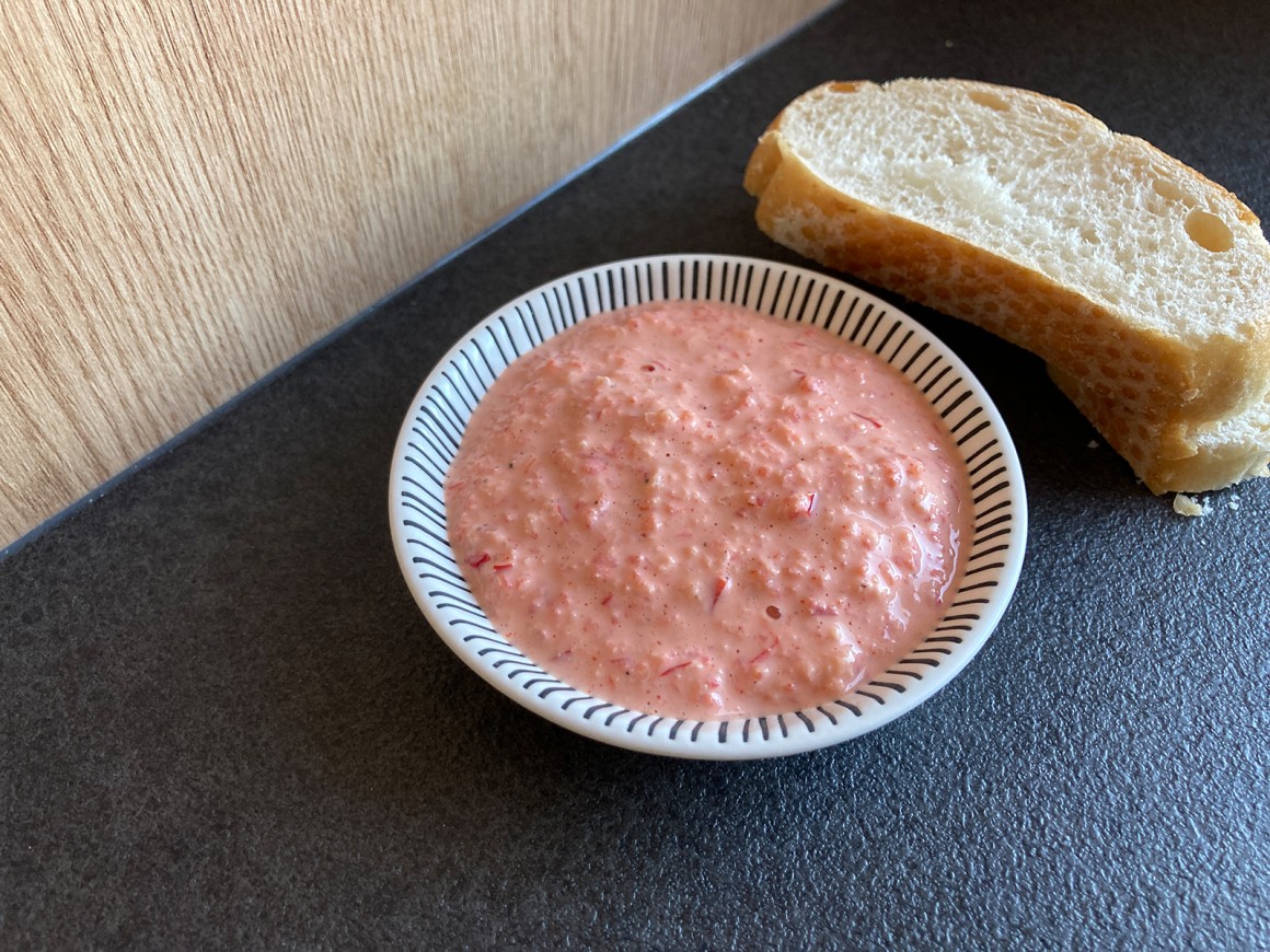 Paprika-Käse-Dip - Rezept