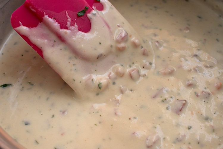 Vegane Soße Carbonara