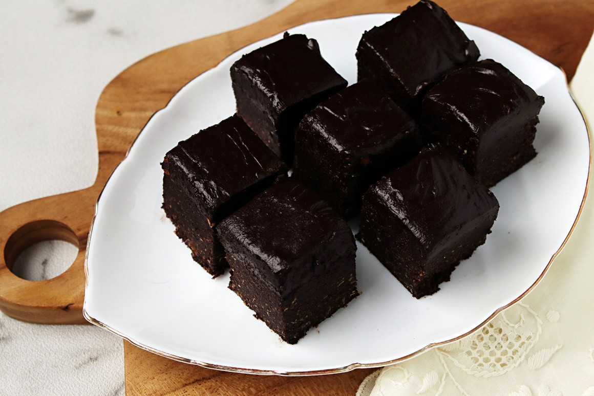 Gesunde Rohkost-Brownies