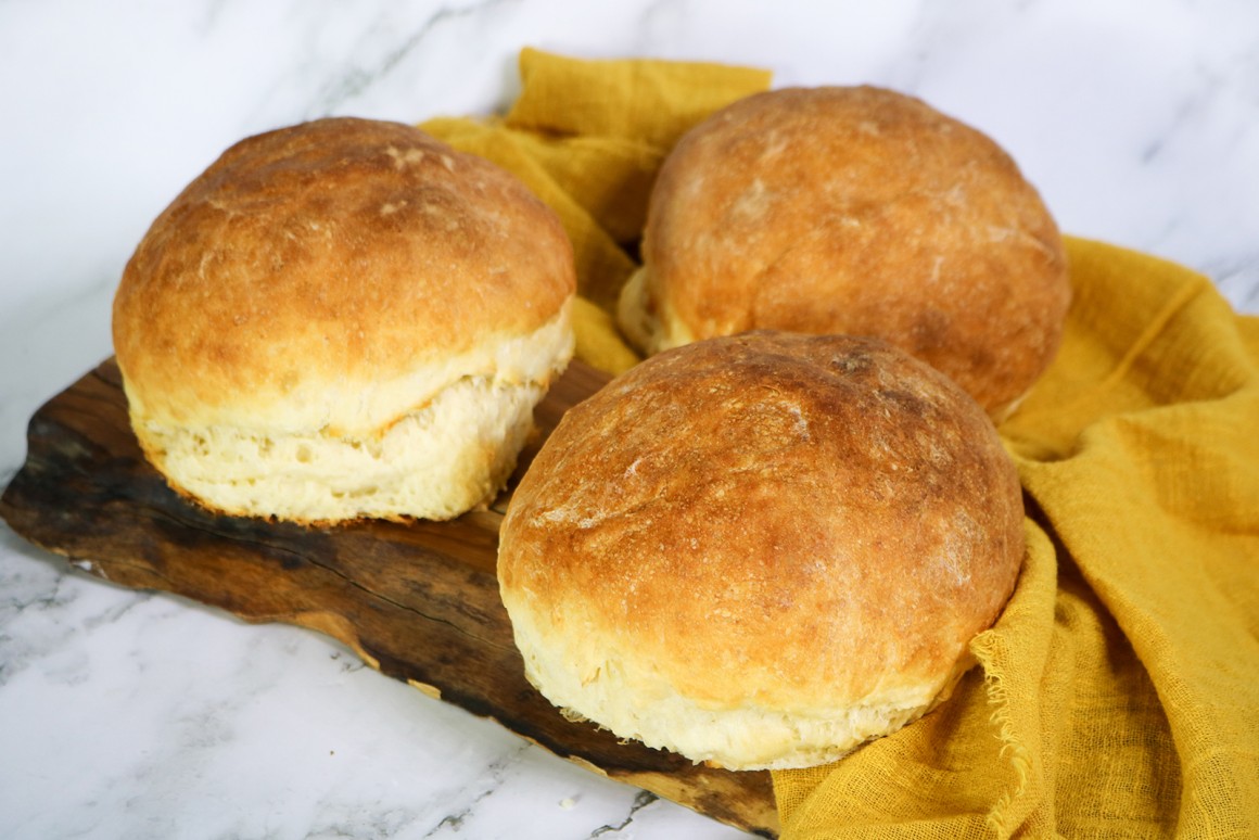 Amerikanische Brötchen