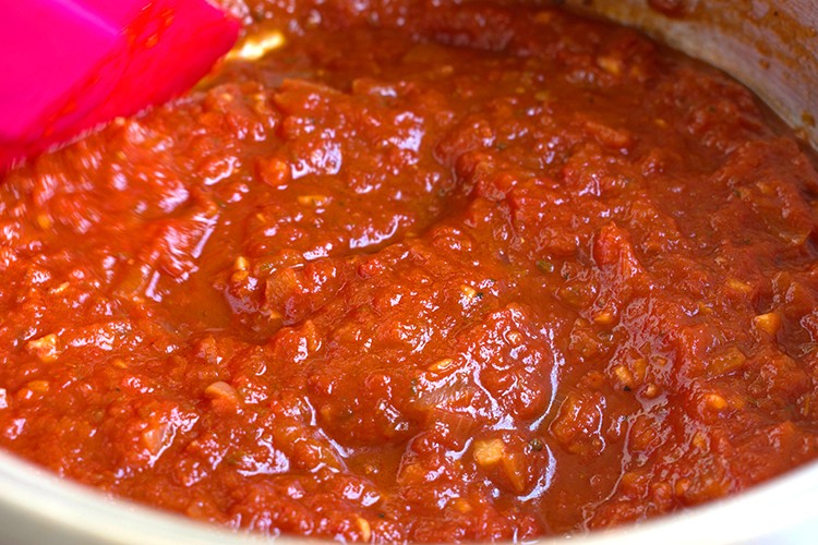 Tomatensoße Asia-Style