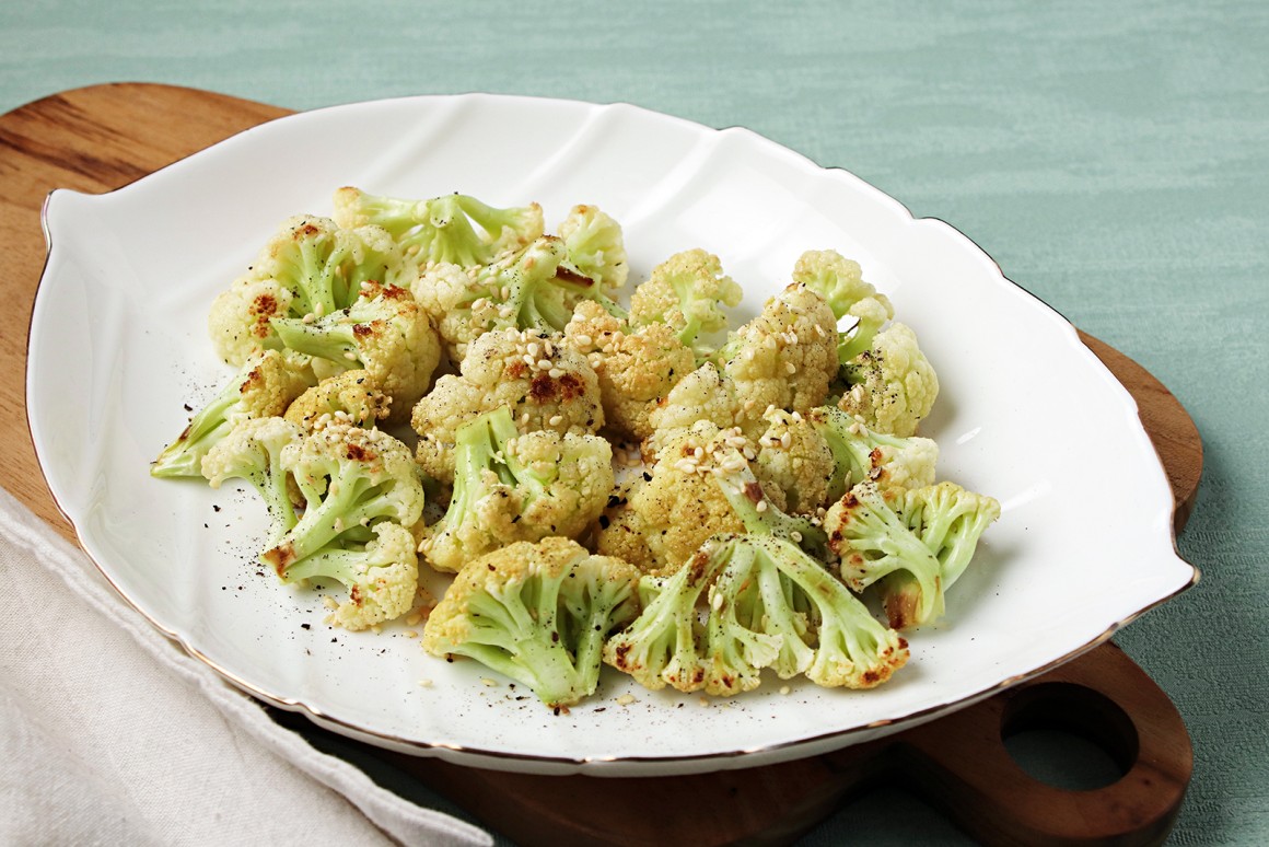 Gerösteter Blumenkohlsalat