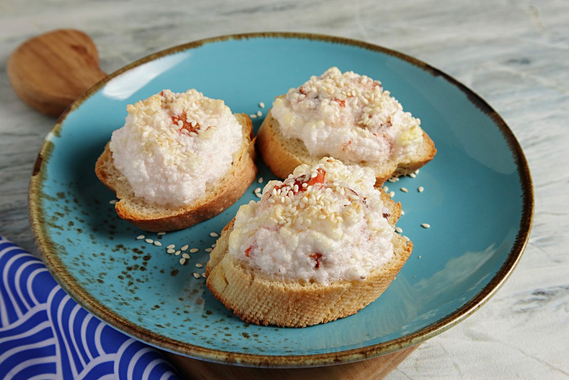 Asiatische Krabbensnacks