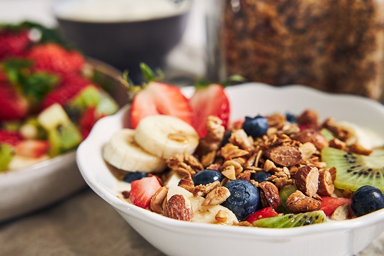 Fruchtiges Morgen-Müsli
