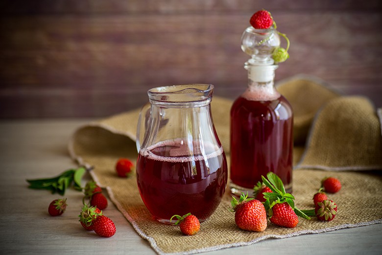 Erdbeersirup
