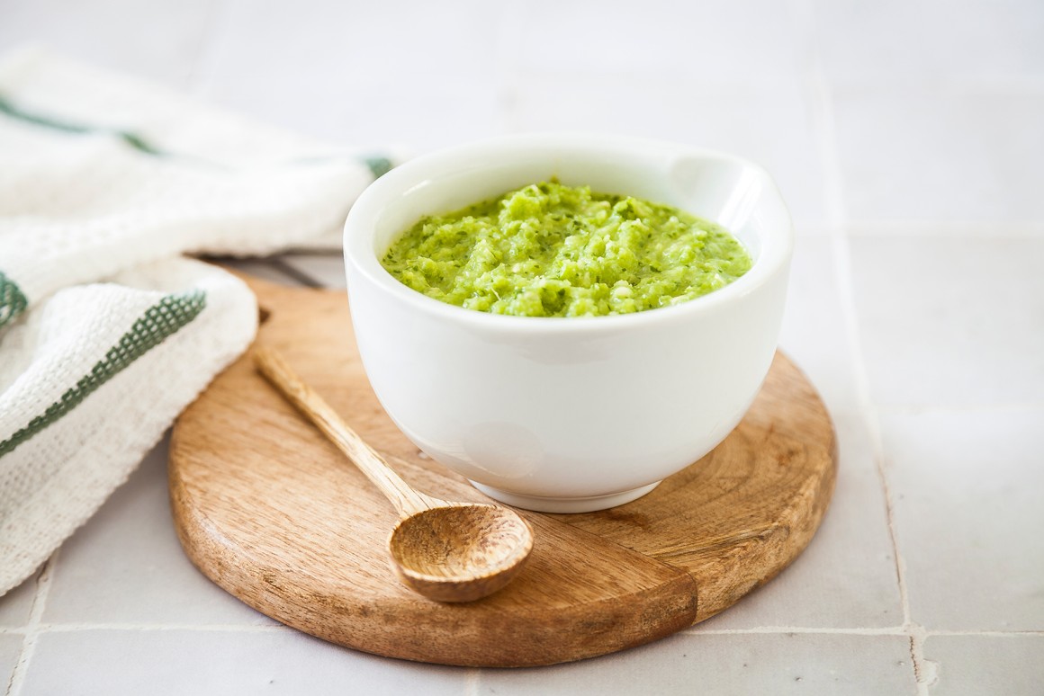 Grüne Chilipaste