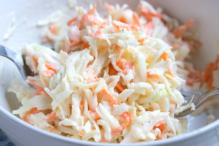 Veganer Coleslaw