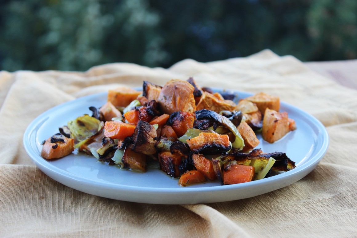 Backofengemüse mit Süßkartoffeln